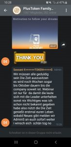 Plus Token Telegram - t.me/PlusToken_Info - 09.07.2019