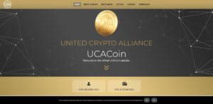 UCA Coin Website 